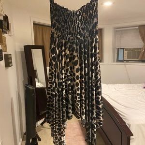 Leopard sun dress